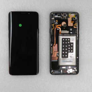 Samsung Galaxy S9 Plus Original Pulled used LCD screen assembly with some small parts - A Grade - Black